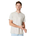 Taupe - Front - Maine - T-shirt - Homme