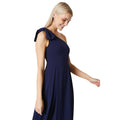 Bleu marine - Side - Principles - Robe mi-longue OCCASION - Femme