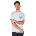 Bleu clair - Front - Maine - T-shirt PARADISE LIFE - Homme