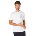 Blanc - Front - Maine - T-shirt COAST TO COAST - Homme