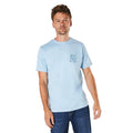 Bleu clair - Front - Maine - T-shirt COAST TO COAST - Homme