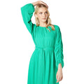 Vert - Side - Principles - Robe mi-longue - Femme