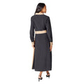 Noir - Back - Principles - Robe mi-longue - Femme