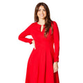 Rouge - Side - Principles - Robe mi-longue - Femme