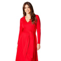 Rouge - Side - Principles - Robe mi-longue - Femme