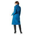 Bleu pétrole - Back - Principles - Manteau - Femme