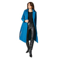 Bleu pétrole - Pack Shot - Principles - Manteau - Femme