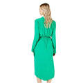 Vert - Back - Principles - Robe portefeuille - Femme