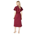 Bordeaux - Back - Principles - Robe portefeuille - Femme