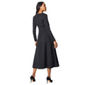 Noir - Back - Principles - Robe - Femme