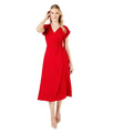 Rouge - Front - Principles - Robe portefeuille - Femme