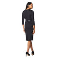 Noir - Back - Principles - Robe droite - Femme