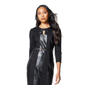 Noir - Side - Principles - Robe droite - Femme