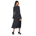 Noir - Back - Principles - Robe mi-longue - Femme