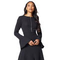 Noir - Side - Principles - Robe mi-longue - Femme