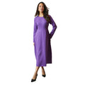 Violet - Front - Principles - Robe ELIZABETH - Femme