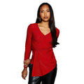 Rouge - Front - Principles - Haut portefeuille - Femme