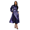 Bleu marine - Lifestyle - Principles - Robe mi-longue - Femme