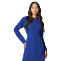 Bleu - Side - Principles - Robe mi-longue ELIZABETH - Femme