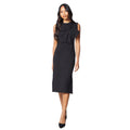 Noir - Front - Principles - Robe mi-longue - Femme