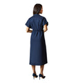 Bleu marine - Back - Principles - Robe portefeuille - Femme