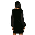 Noir - Back - Principles - Robe droite - Femme