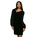 Noir - Front - Principles - Robe droite - Femme