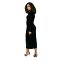 Noir - Back - Principles - Robe mi-longue - Femme