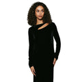 Noir - Side - Principles - Robe mi-longue - Femme