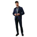 Bleu marine - Front - Maine - Blazer SMART - Homme