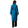 Bleu pétrole - Back - Principles - Trench - Femme