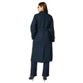 Bleu marine - Back - Principles - Trench - Femme