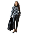 Noir - Blanc - Side - Principles - Pull - Femme