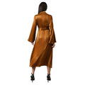 Cuivré - Back - Principles - Robe mi-longue - Femme