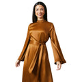 Cuivré - Side - Principles - Robe mi-longue - Femme