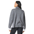 Gris chiné - Back - Principles - Pull - Femme