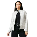 Blanc cassé - Front - Principles - Veste - Femme