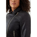 Noir - Pack Shot - Dorothy Perkins - Veste motard - Femme