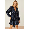 Bleu marine - Lifestyle - Dorothy Perkins - Mini robe - Femme