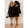 Noir - Pack Shot - Dorothy Perkins - Mini robe - Femme