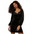 Noir - Front - Dorothy Perkins - Mini robe - Femme