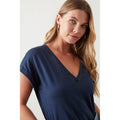 Bleu marine - Side - Dorothy Perkins - T-shirt - Femme