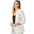 Blanc cassé - Front - Dorothy Perkins - Blazer - Femme