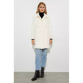 Blanc cassé - Pack Shot - Dorothy Perkins - Manteau DOLLY - Femme