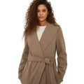 Marron - Side - Dorothy Perkins - Manteau - Femme