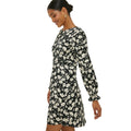 Noir - Blanc - Side - Dorothy Perkins - Mini robe - Femme