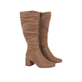 Taupe - Front - Dorothy Perkins - Bottes hauteur genoux KAYA - Femme