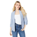 Bleu - Front - Dorothy Perkins - Blazer - Femme