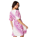 Rose - Blanc - Back - Dorothy Perkins - Mini robe - Femme