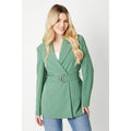 Vert - Front - Dorothy Perkins - Manteau croisé - Femme